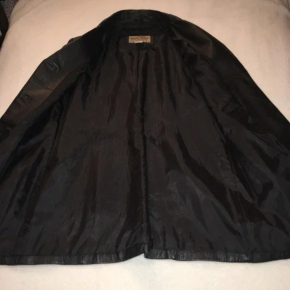 genuine Sonoma jean companies leather coat women’s size small - Picture 5 of 13